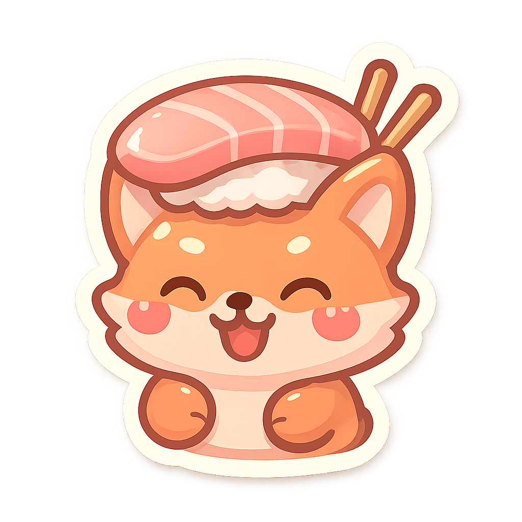 Tokyo Food sticker